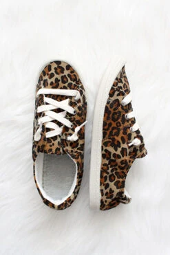 Comfortable Classic Canvas Sneakers-Leopard Print -Outlet Shiny Steps Store comfort 01 leopard4