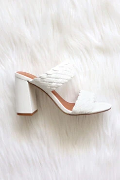 Chunky Braided Woven Heels-Mauve Blush Pink -Outlet Shiny Steps Store meg 1 white4